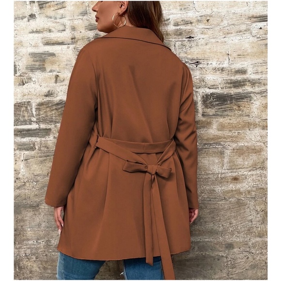 Cozy Waterfall Minimalist Light Jacket Coat - Picture 15 of 15